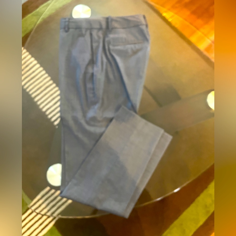 Light Blue /Gray Lightweight Suit pants, Banana Republic Factory, EUC, Sz 4 - Picture 1 of 4